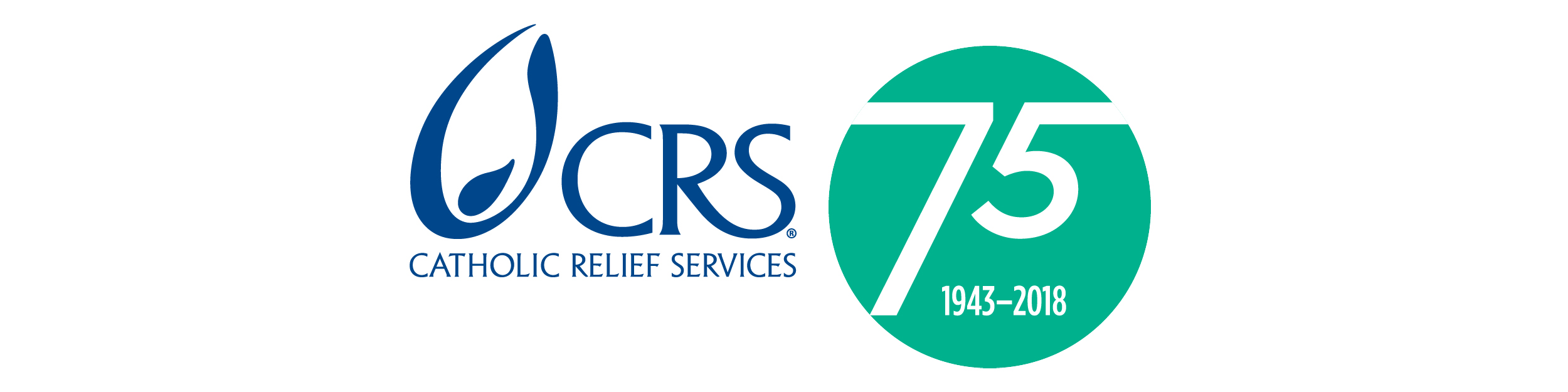 Catholic Relief Services- logo- 75 years