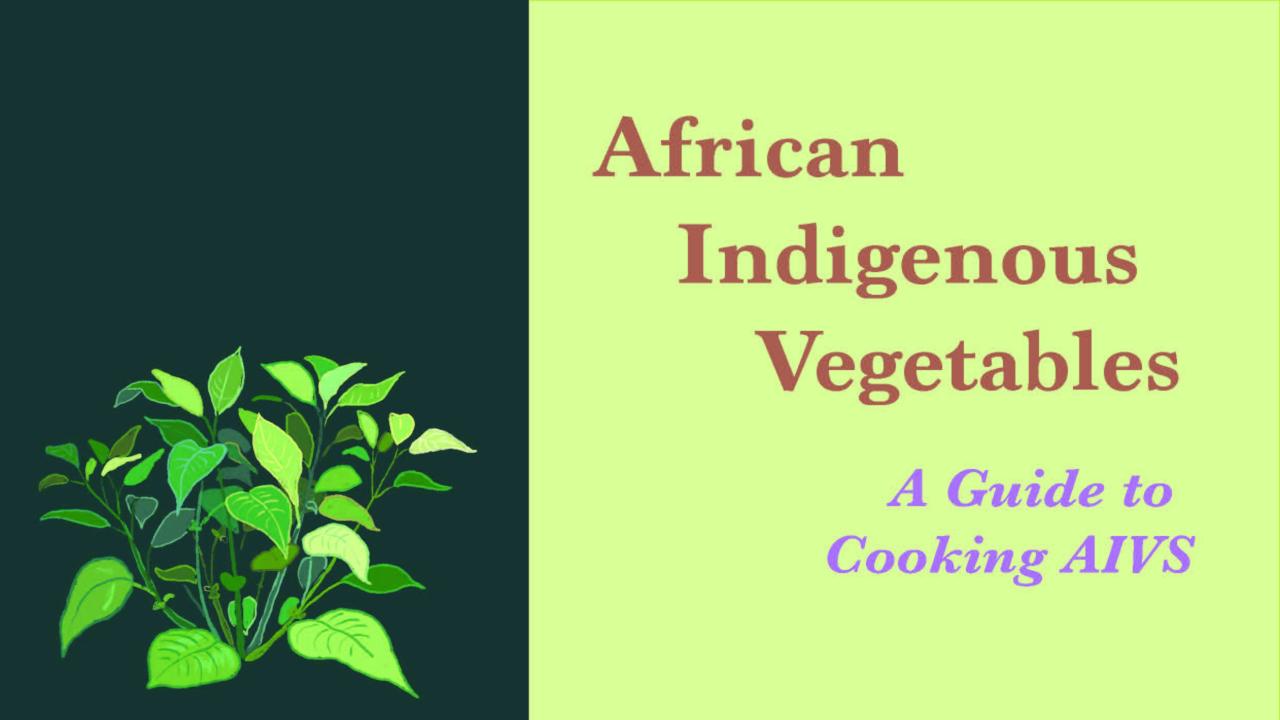AIV cookbook
