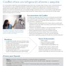 El CoolBot ofrece una efectiva refrigeración a un bajo costo - spanish fact sheet on coolbot