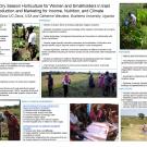 Poster: Innovations in Dry Season Horticulture for Women and Smallholders in East Uganda