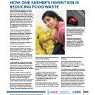 CoolBot fact sheet - How one farmer’s invention is reducing food waste
